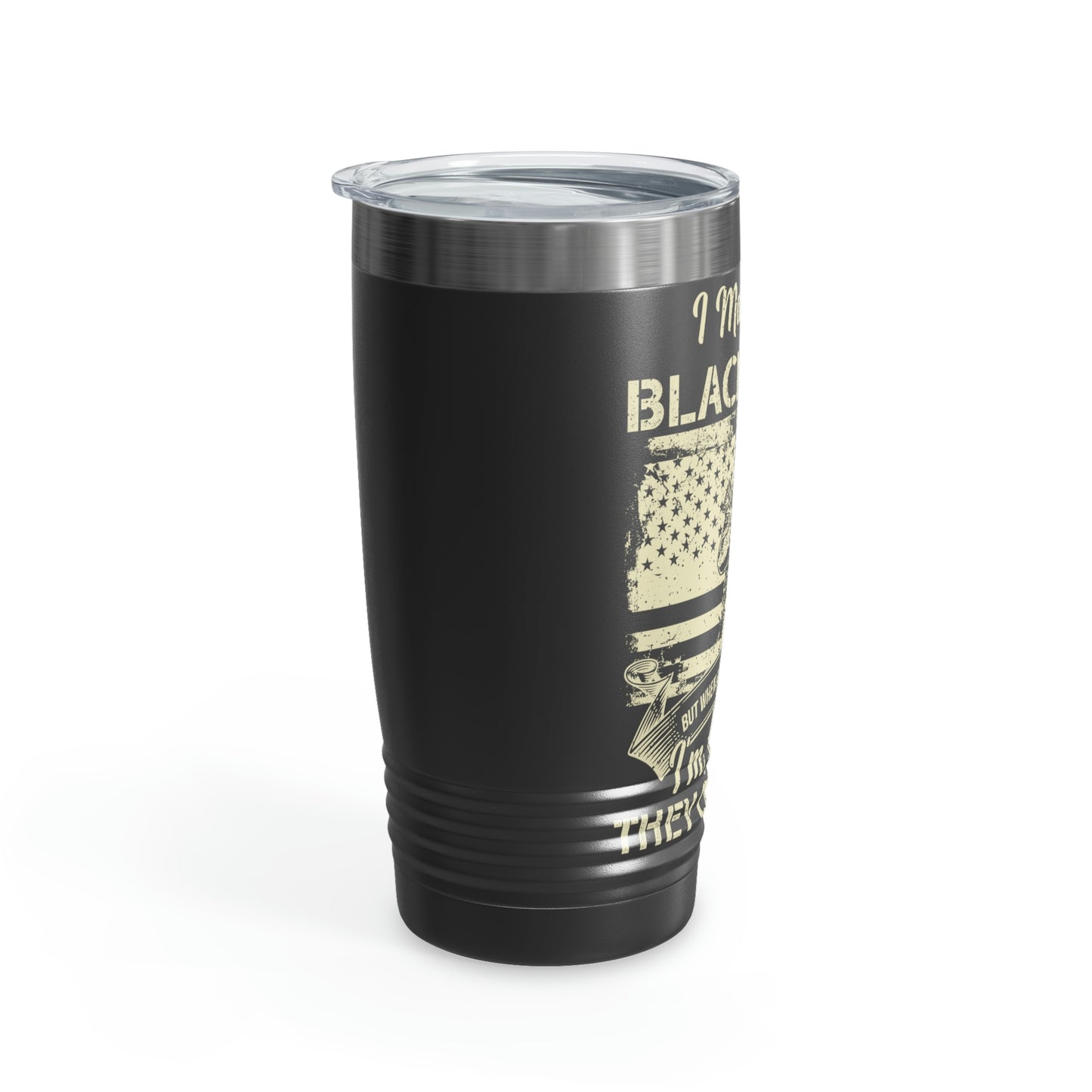 Military tumbler for veterans and active duty
