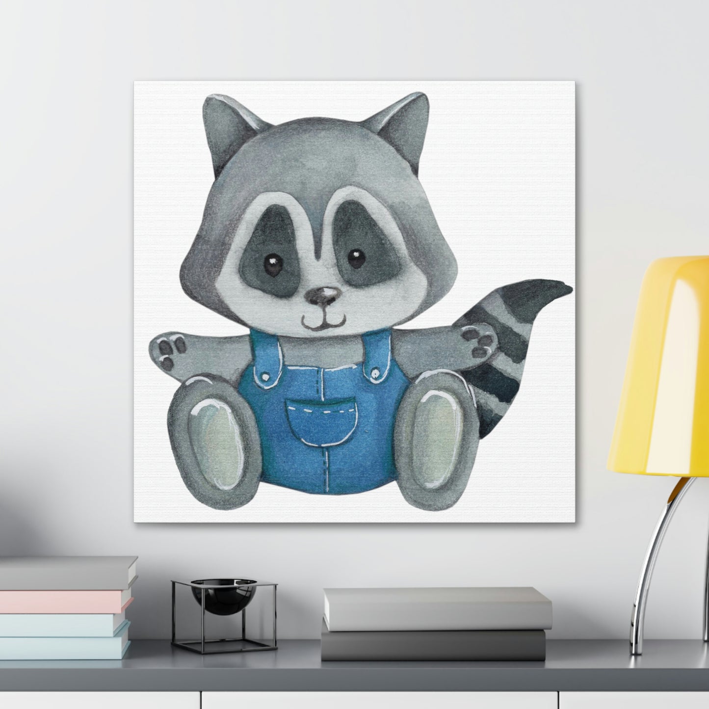 "Blue Boy Raccoon" Wall Art - Weave Got Gifts - Unique Gifts You Won’t Find Anywhere Else!