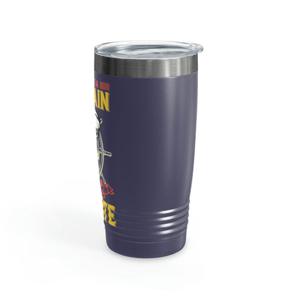 "Work Like A Captain, Play Like A Pirate" Tumbler - Weave Got Gifts - Unique Gifts You Won’t Find Anywhere Else!