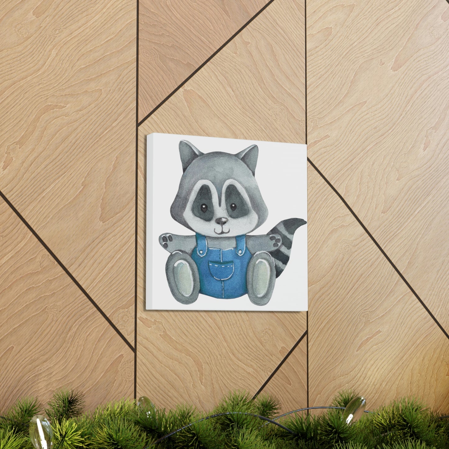 "Blue Boy Raccoon" Wall Art - Weave Got Gifts - Unique Gifts You Won’t Find Anywhere Else!