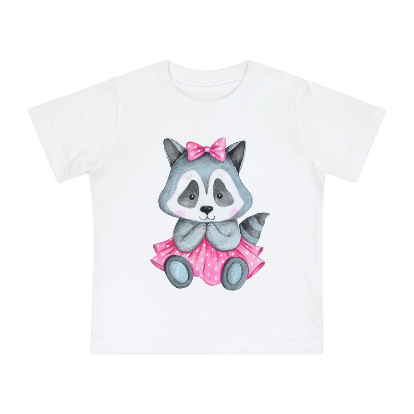 "Pink Girl Raccoon" Kid's T-Shirt - Weave Got Gifts - Unique Gifts You Won’t Find Anywhere Else!