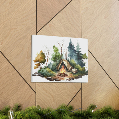 "Camping In The Woods" Wall Art - Weave Got Gifts - Unique Gifts You Won’t Find Anywhere Else!