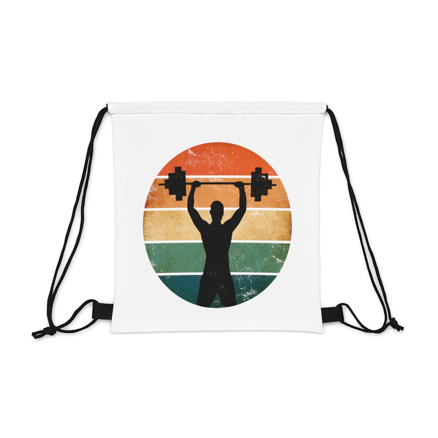 "Weight Lifting" Outdoor Drawstring Bag - Weave Got Gifts - Unique Gifts You Won’t Find Anywhere Else!