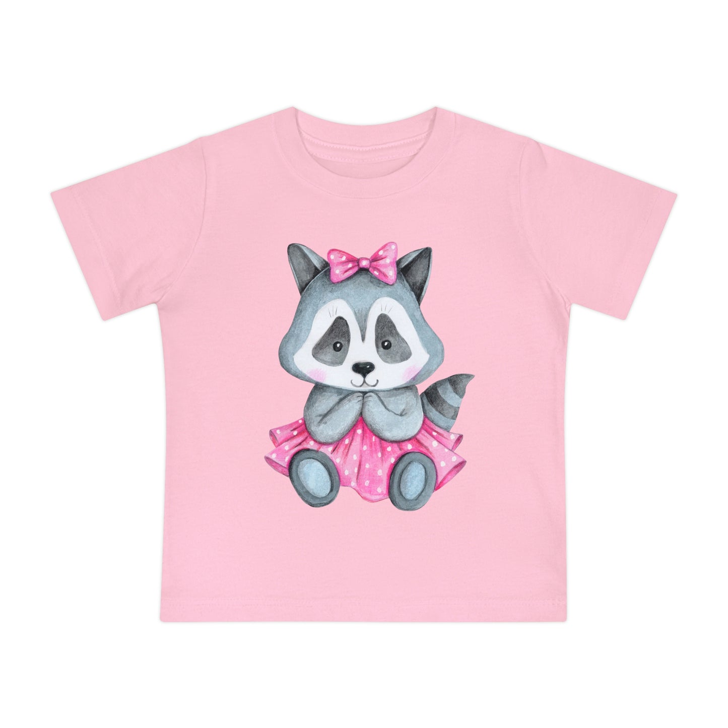 "Pink Girl Raccoon" Kid's T-Shirt - Weave Got Gifts - Unique Gifts You Won’t Find Anywhere Else!