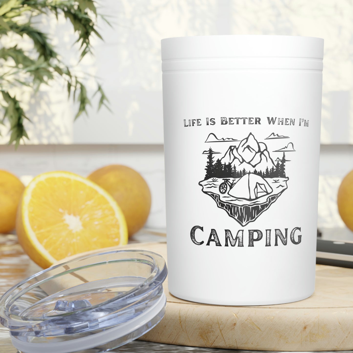 "Life Is Better when I'm Camping" Insulated Tumbler - Weave Got Gifts - Unique Gifts You Won’t Find Anywhere Else!