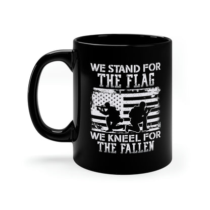 "Stand For The Flag, Kneel For The Fallen" Coffee Mug - Weave Got Gifts - Unique Gifts You Won’t Find Anywhere Else!