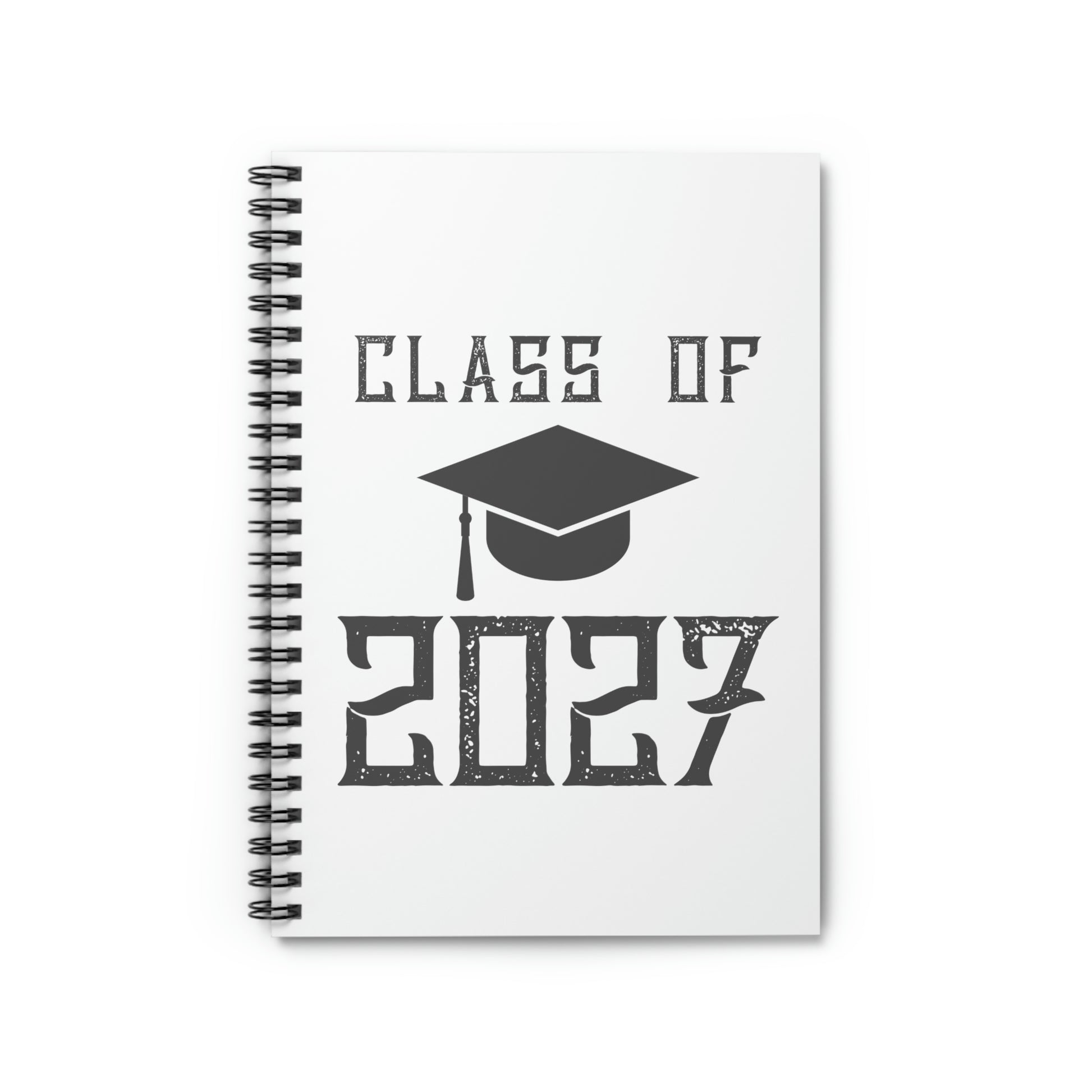 "Class Of 2027" Notebook Ruled Line - Weave Got Gifts - Unique Gifts You Won’t Find Anywhere Else!