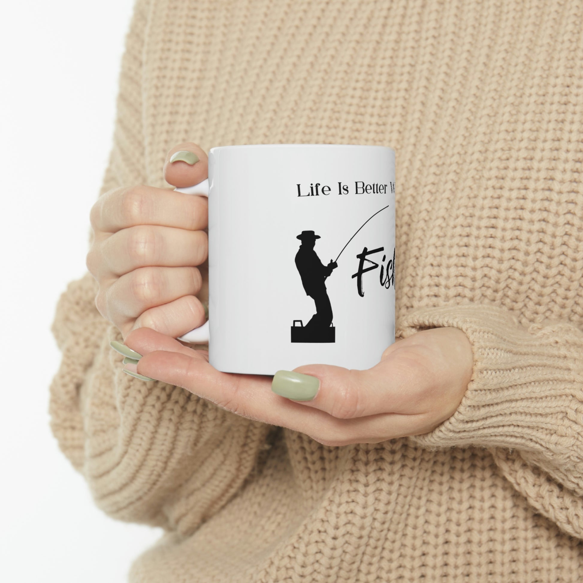 "Life Is Better When I’m Fishing" Coffee Cup - Weave Got Gifts - Unique Gifts You Won’t Find Anywhere Else!