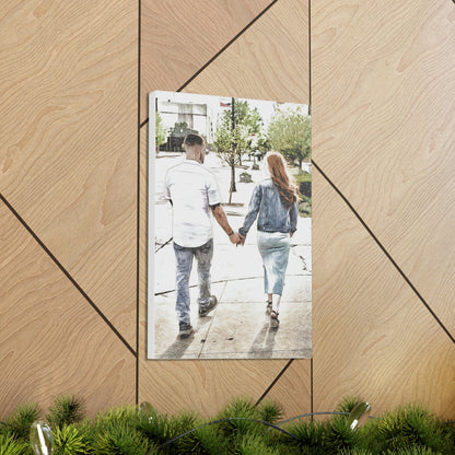 "Love Story Photo" Wall Art - Weave Got Gifts - Unique Gifts You Won’t Find Anywhere Else!