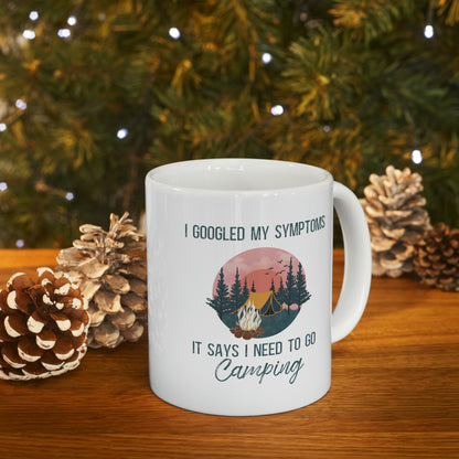 "Google Says I Need To Go Camping" Coffee Cup - Weave Got Gifts - Unique Gifts You Won’t Find Anywhere Else!