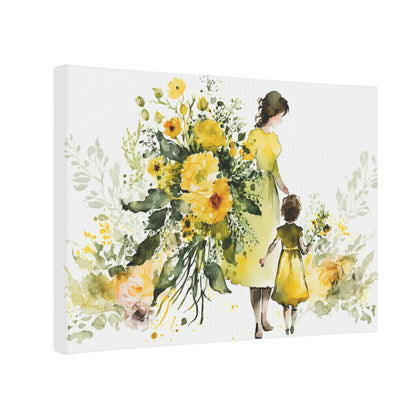 "Blooming Bonds" Canvas Photo Tile - Weave Got Gifts - Unique Gifts You Won’t Find Anywhere Else!