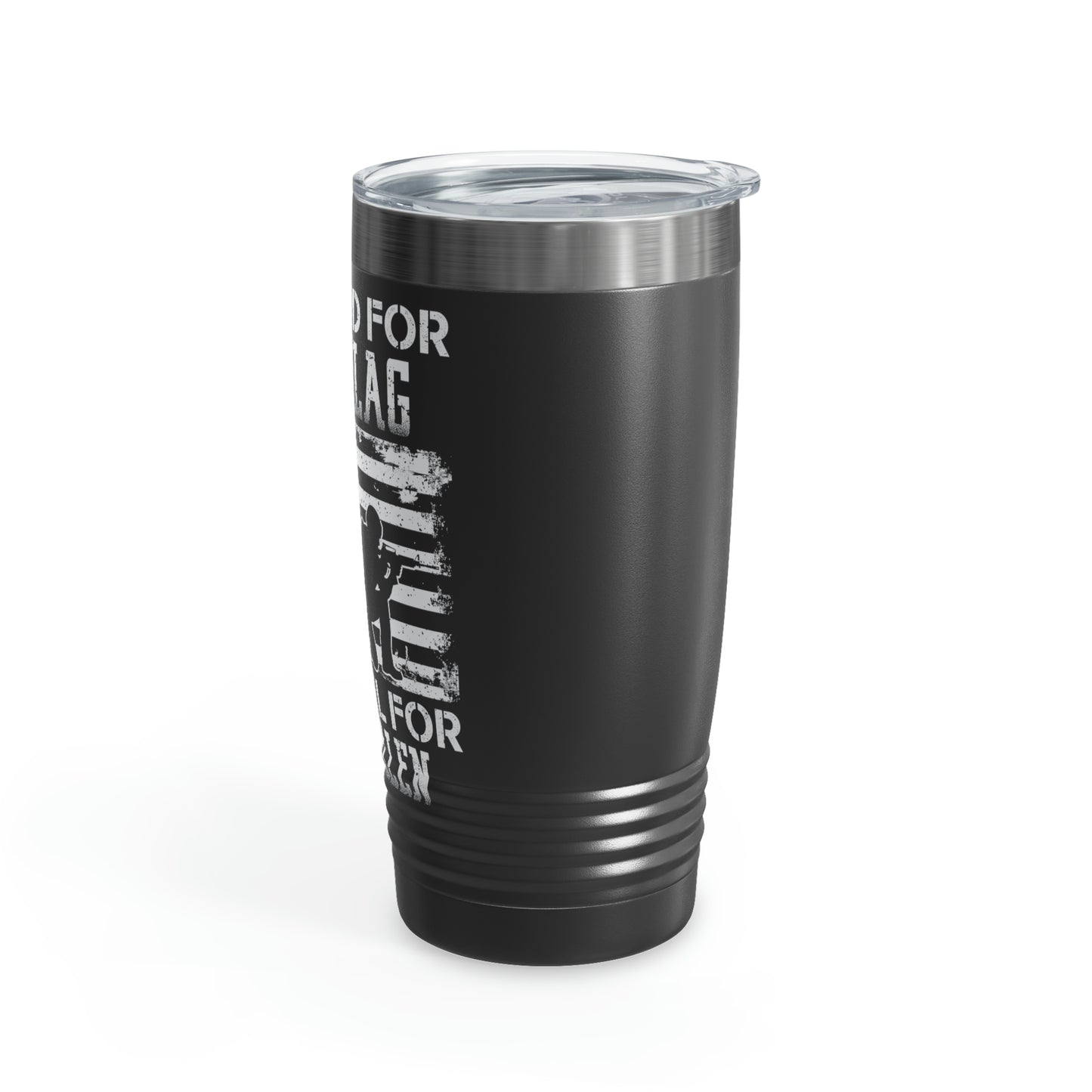 "Stand For The Flag" Ringneck Tumbler, 20oz - Weave Got Gifts - Unique Gifts You Won’t Find Anywhere Else!