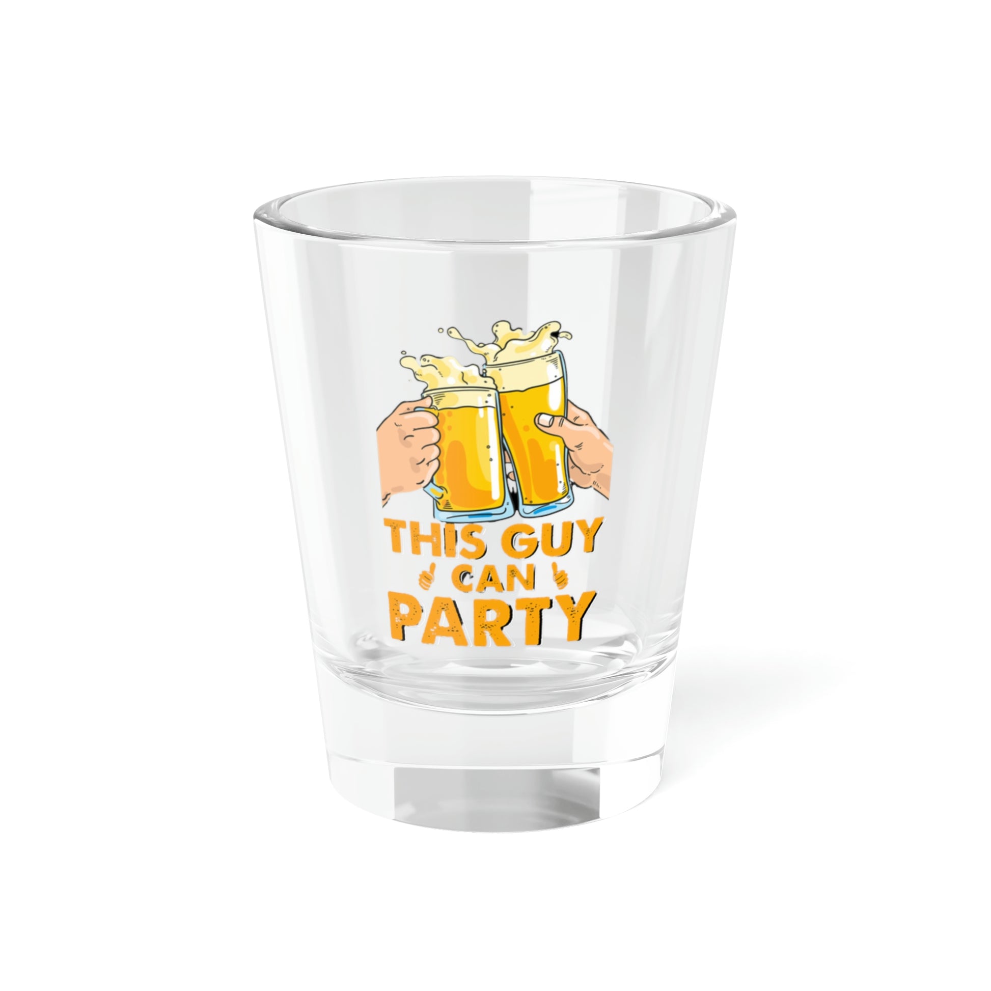 "This Guy Can Party" Shot Glass - Weave Got Gifts - Unique Gifts You Won’t Find Anywhere Else!