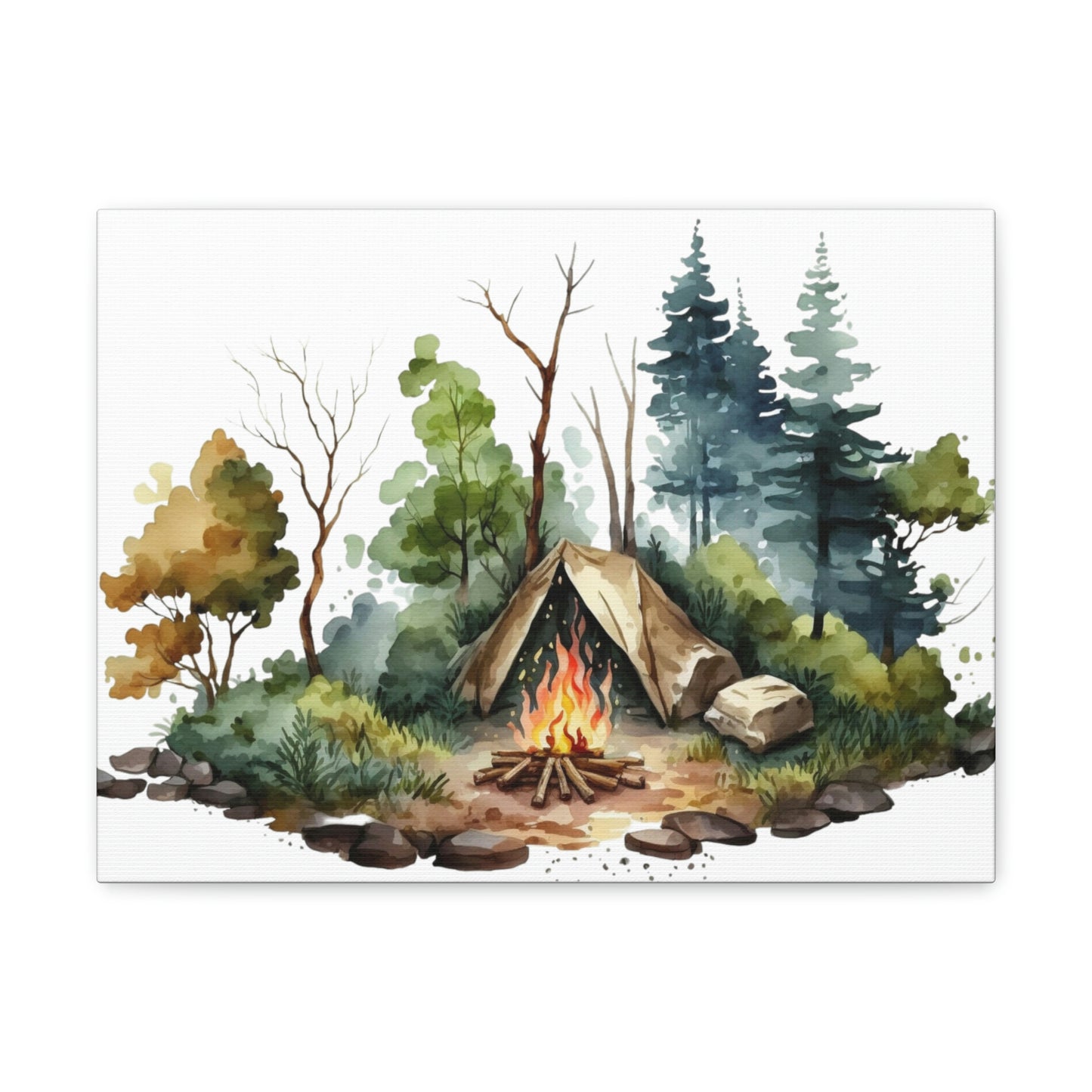 "Camping In The Woods" Wall Art - Weave Got Gifts - Unique Gifts You Won’t Find Anywhere Else!