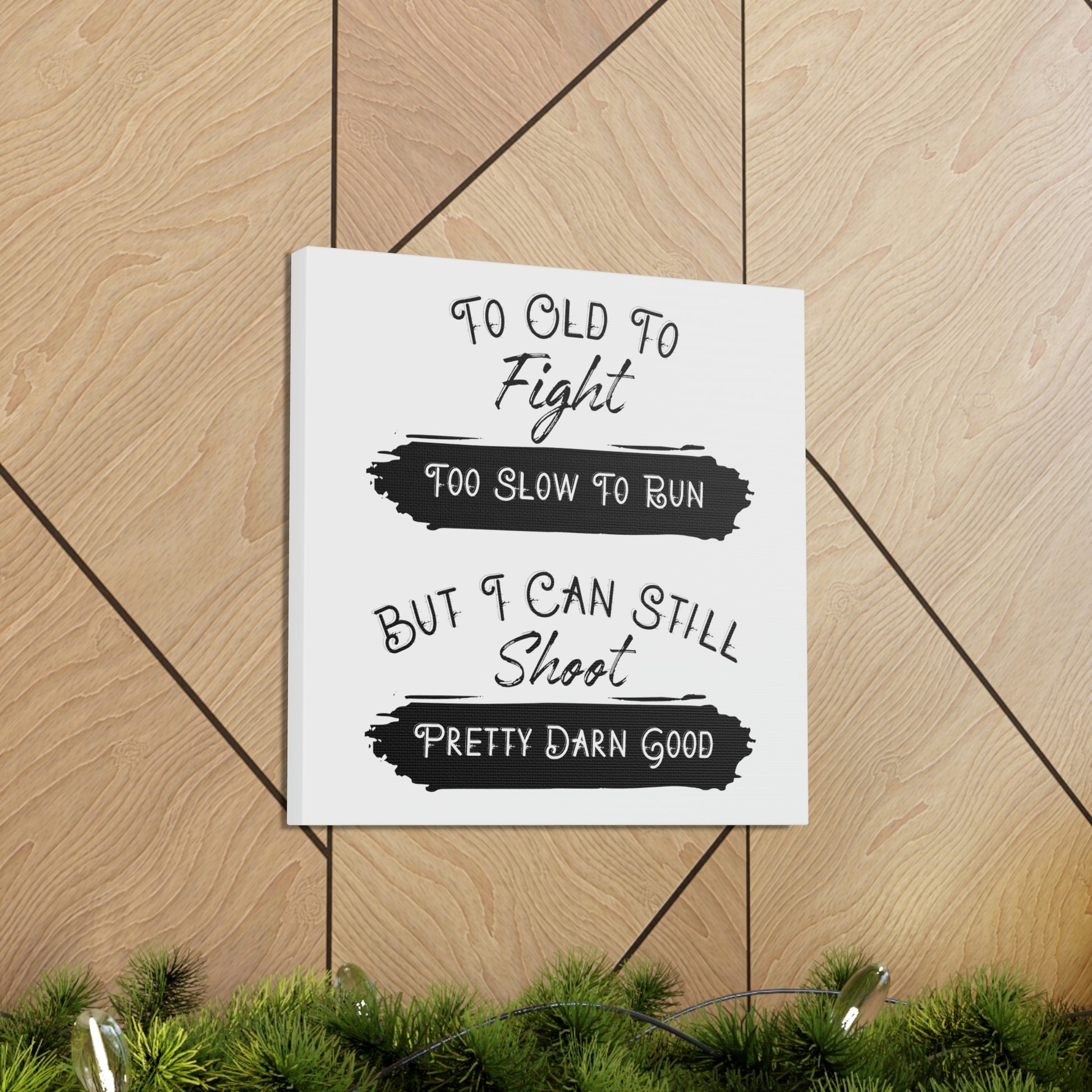 "To Old To Fight, But I Can Still Shoot" T-Shirt - Weave Got Gifts - Unique Gifts You Won’t Find Anywhere Else!