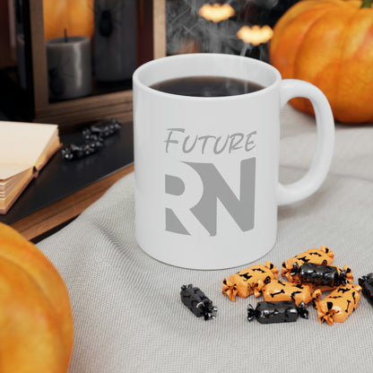 Future RN mug with rounded corners and C-handle
