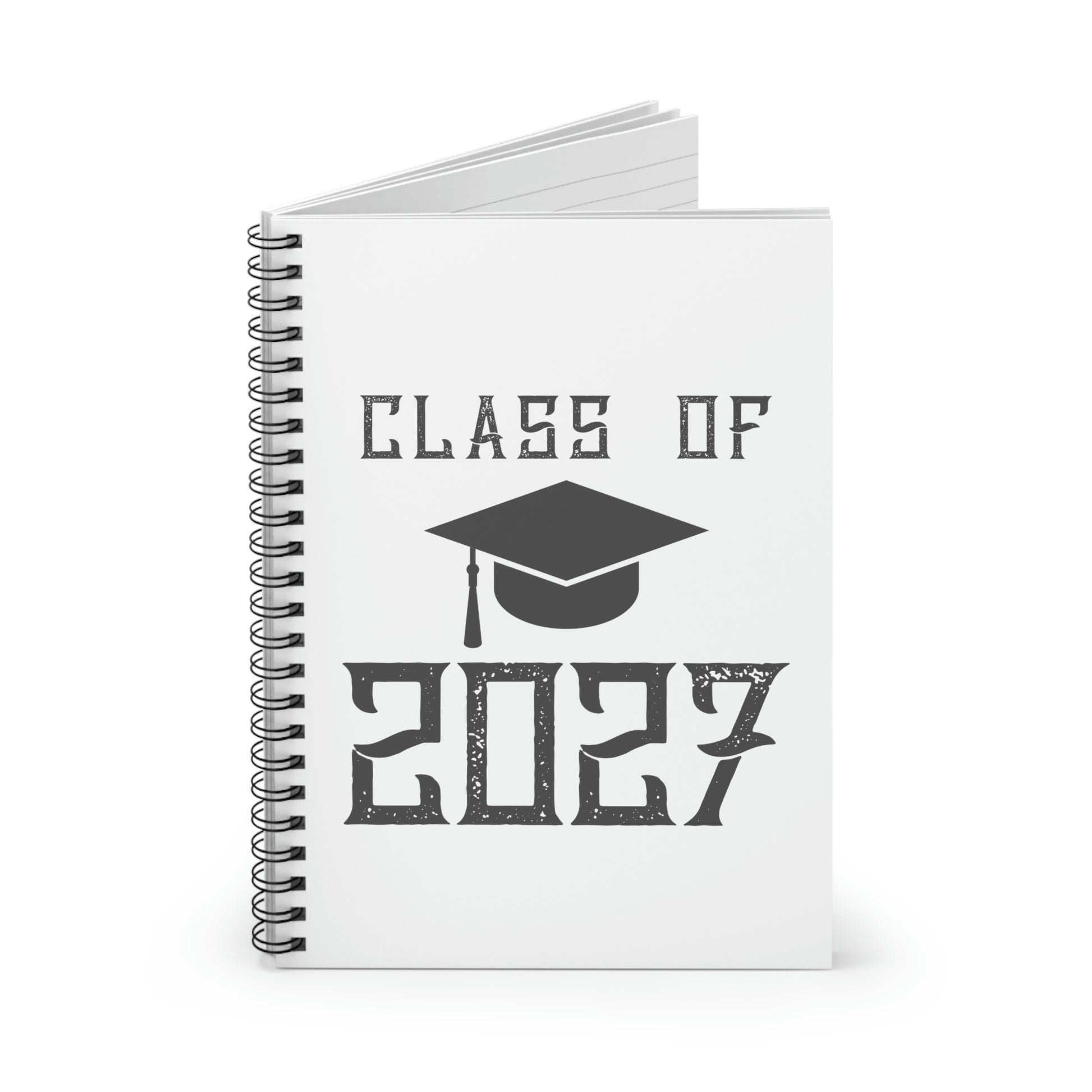 "Class Of 2027" Notebook Ruled Line - Weave Got Gifts - Unique Gifts You Won’t Find Anywhere Else!