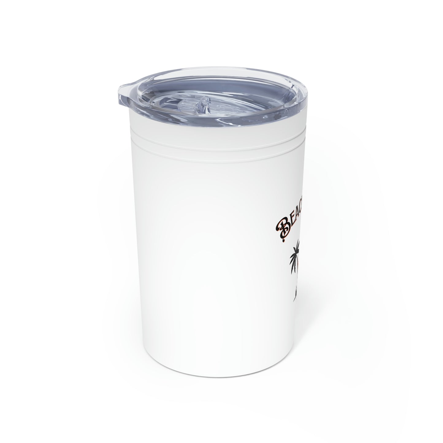 Portable beach wine tumbler for hot or cold beverages
