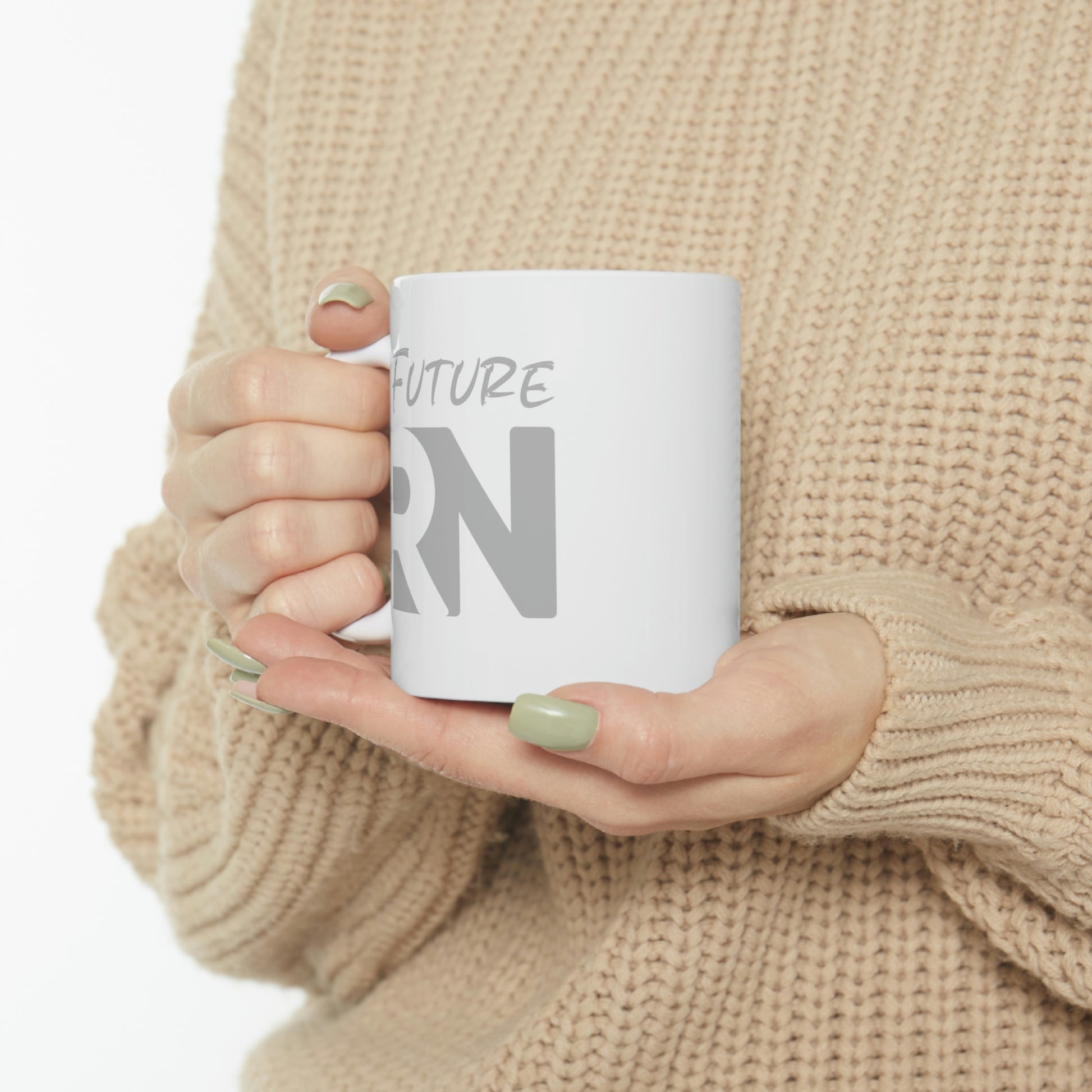 Future RN mug gift for nursing student graduation
