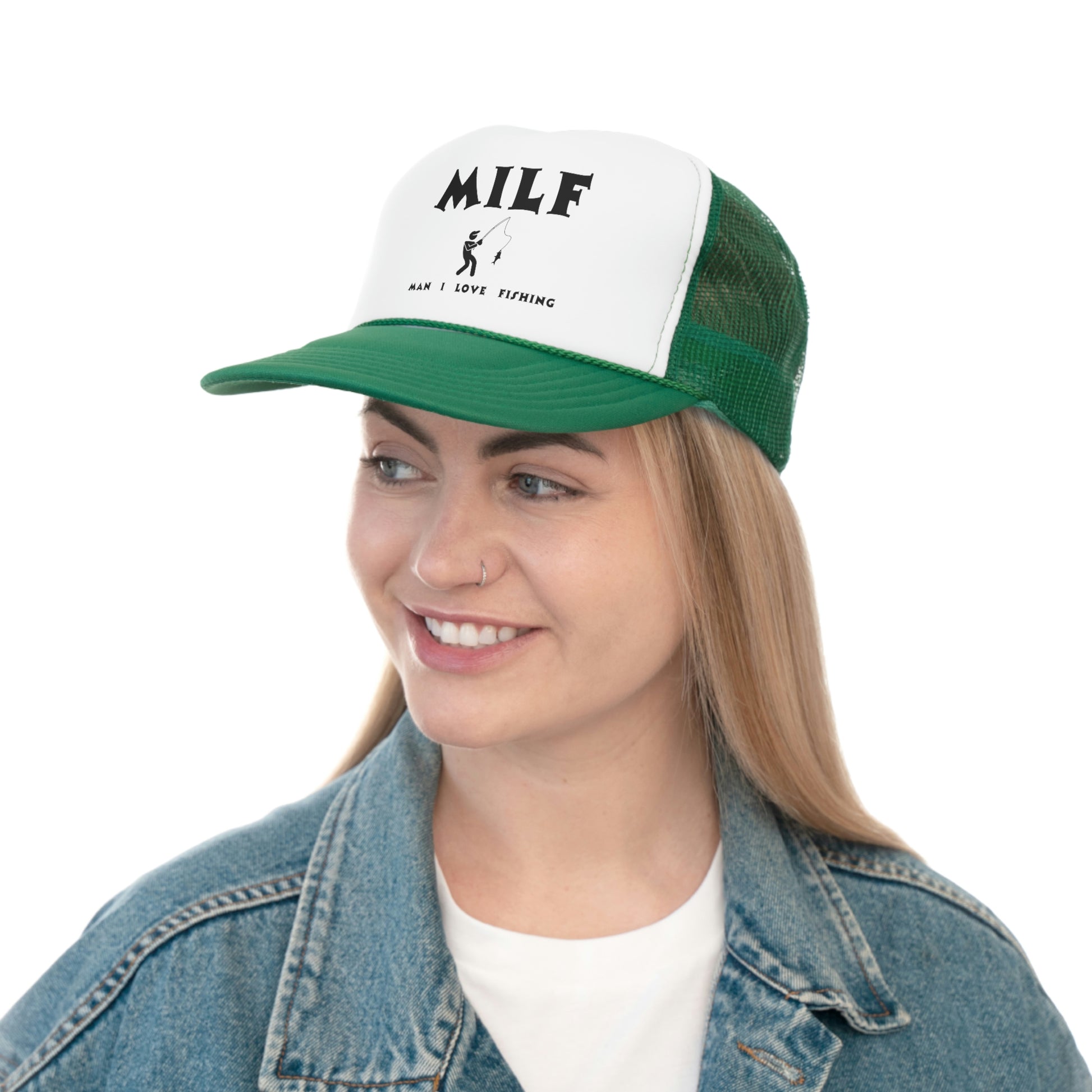 "MILF Man I Love Fishing" Hat - Weave Got Gifts - Unique Gifts You Won’t Find Anywhere Else!