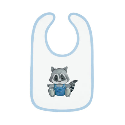 "Baby Boy Raccoon" Baby Bib - Weave Got Gifts - Unique Gifts You Won’t Find Anywhere Else!