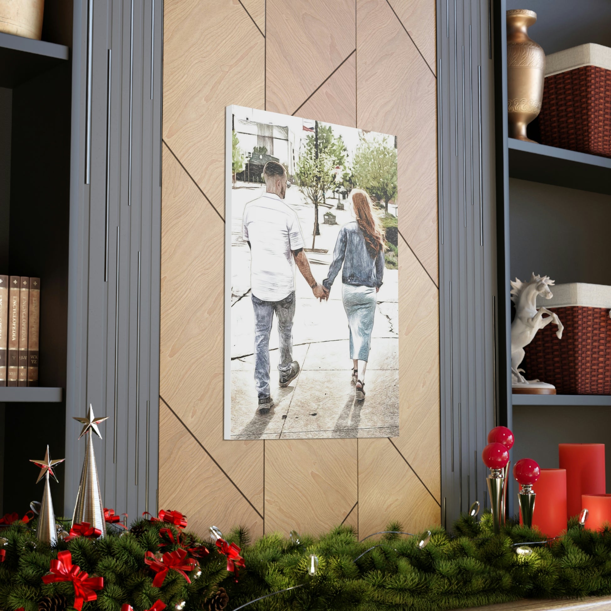 "Love Story Photo" Wall Art - Weave Got Gifts - Unique Gifts You Won’t Find Anywhere Else!