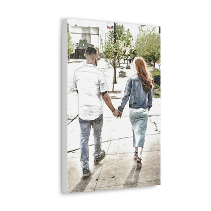 "Love Story Photo" Wall Art - Weave Got Gifts - Unique Gifts You Won’t Find Anywhere Else!