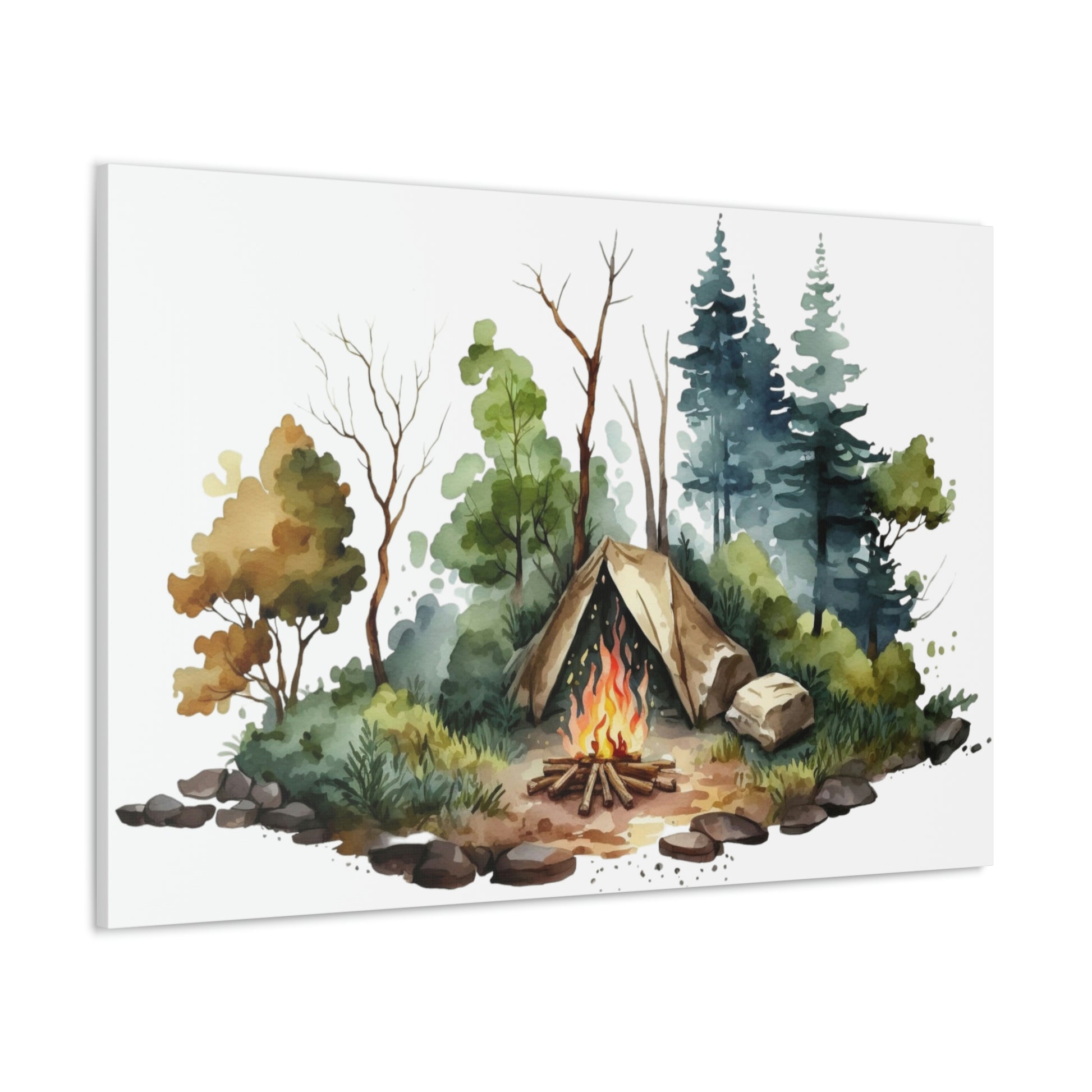 "Camping In The Woods" Wall Art - Weave Got Gifts - Unique Gifts You Won’t Find Anywhere Else!