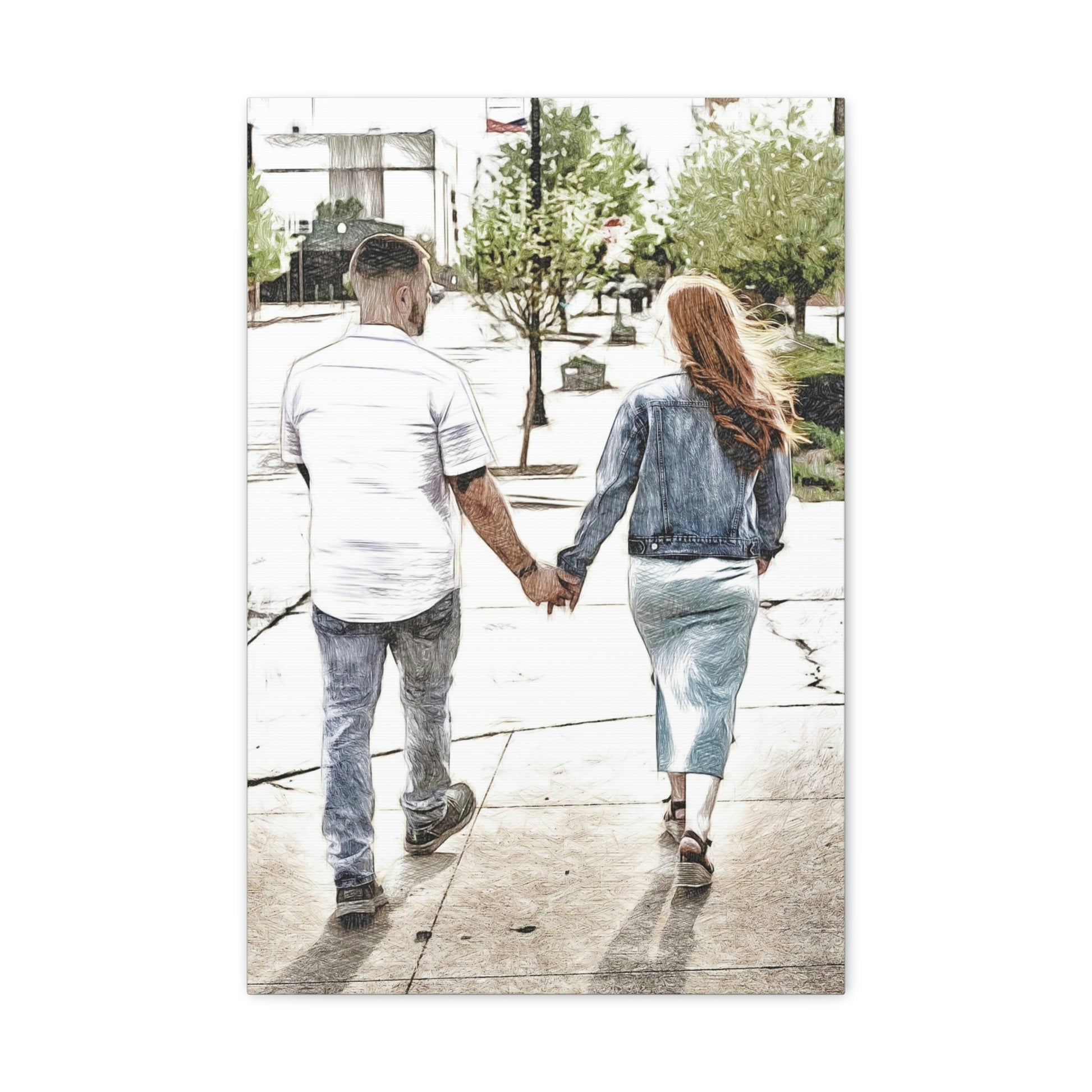 "Love Story Photo" Wall Art - Weave Got Gifts - Unique Gifts You Won’t Find Anywhere Else!