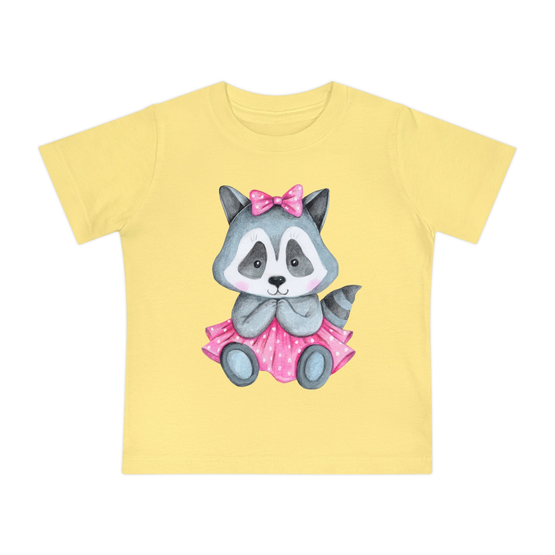"Pink Girl Raccoon" Kid's T-Shirt - Weave Got Gifts - Unique Gifts You Won’t Find Anywhere Else!