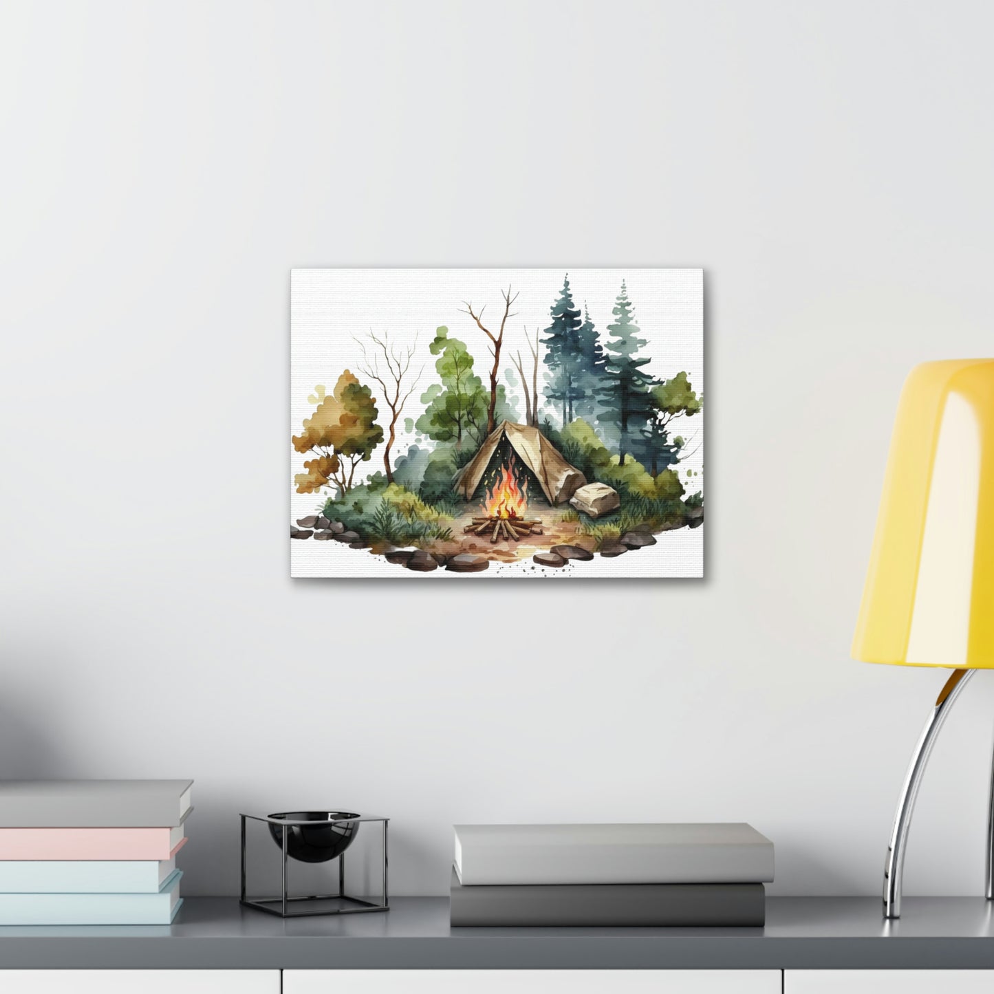 "Camping In The Woods" Wall Art - Weave Got Gifts - Unique Gifts You Won’t Find Anywhere Else!