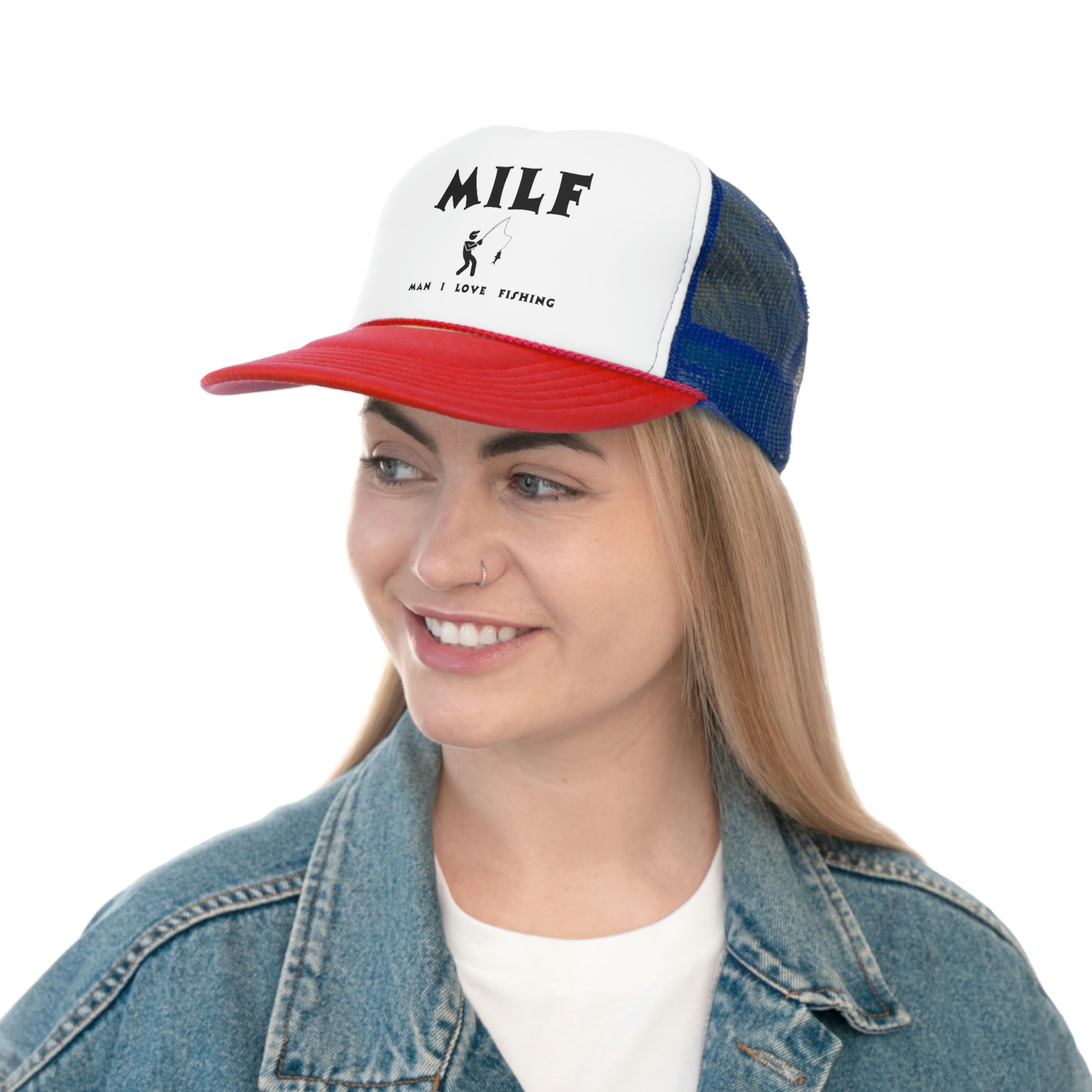 "MILF Man I Love Fishing" Hat - Weave Got Gifts - Unique Gifts You Won’t Find Anywhere Else!