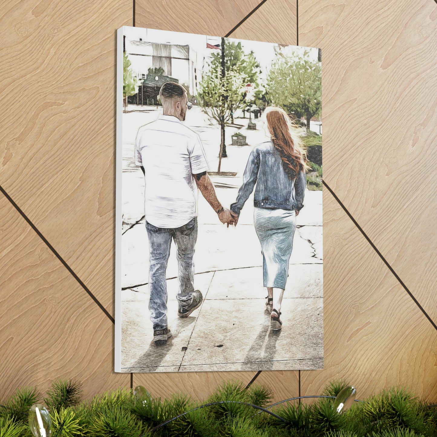 "Love Story Photo" Wall Art - Weave Got Gifts - Unique Gifts You Won’t Find Anywhere Else!