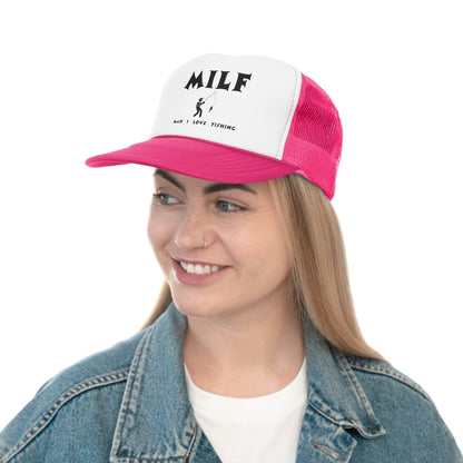 Durable fishing hat with a witty twist