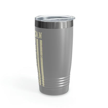 "American Veteran" Tumbler, 20oz - Weave Got Gifts - Unique Gifts You Won’t Find Anywhere Else!