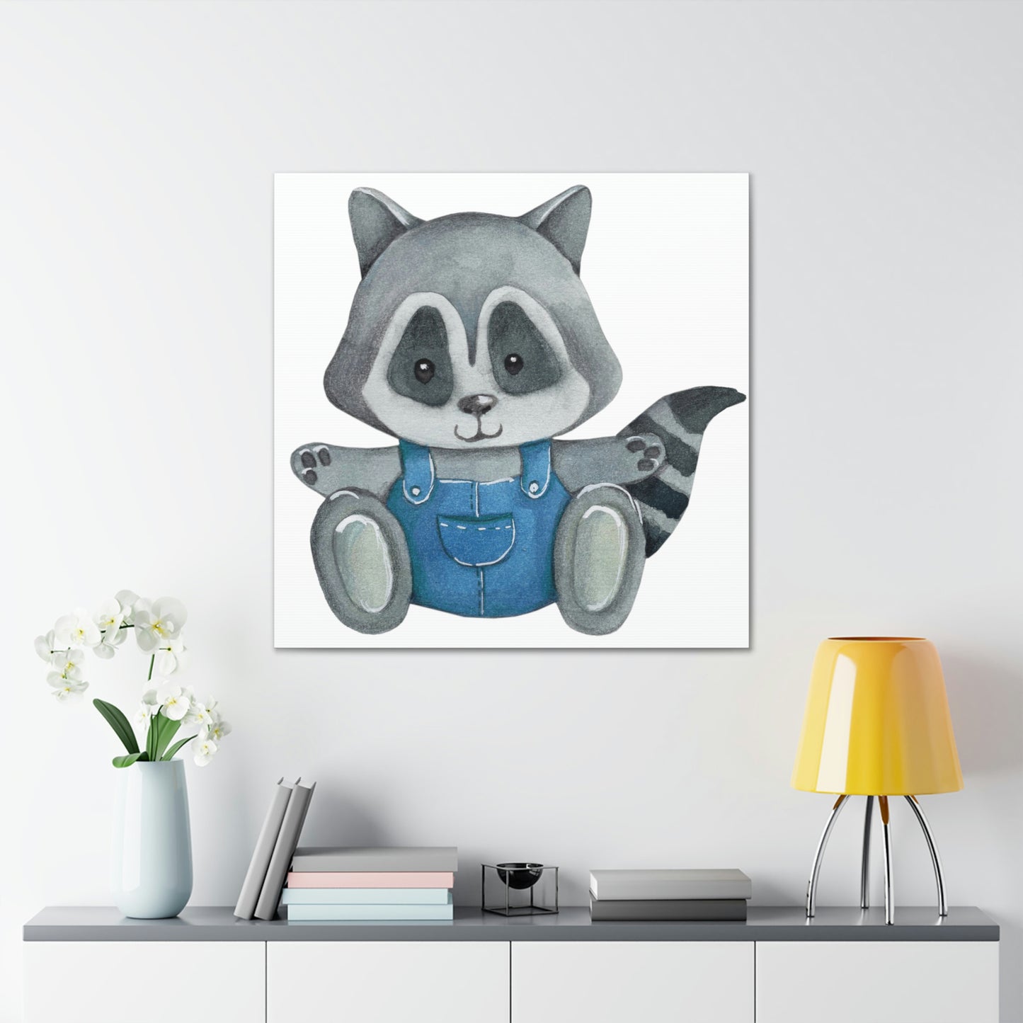 "Blue Boy Raccoon" Wall Art - Weave Got Gifts - Unique Gifts You Won’t Find Anywhere Else!