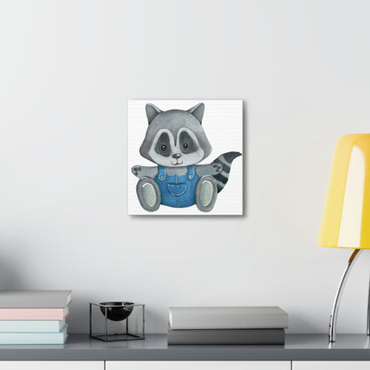 "Blue Boy Raccoon" Wall Art - Weave Got Gifts - Unique Gifts You Won’t Find Anywhere Else!