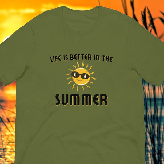 "Life Is Better In The Sunshine" T-Shirt - Weave Got Gifts - Unique Gifts You Won’t Find Anywhere Else!