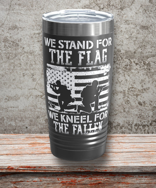 "Stand For The Flag" Ringneck Tumbler, 20oz - Weave Got Gifts - Unique Gifts You Won’t Find Anywhere Else!