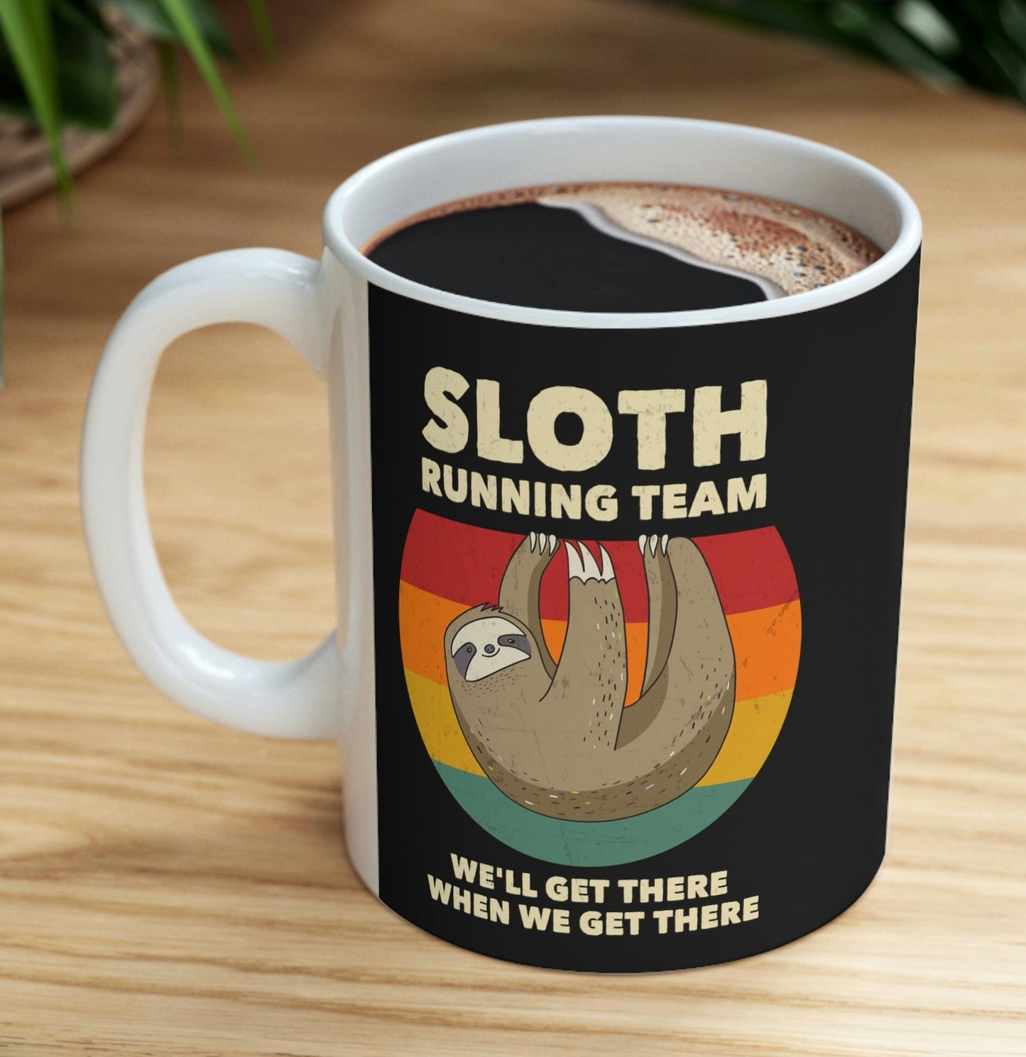 "Sloth Running Team" Coffee Mug - Weave Got Gifts - Unique Gifts You Won’t Find Anywhere Else!