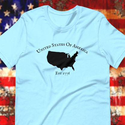 "United States Of America Est. 1776" T-Shirt - Weave Got Gifts - Unique Gifts You Won’t Find Anywhere Else!