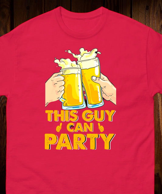 Beer men’s shirt with two hands cheers design
