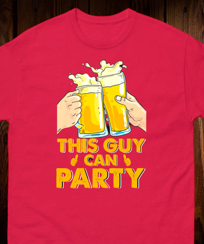 This Guy Can Party Men's T-Shirt