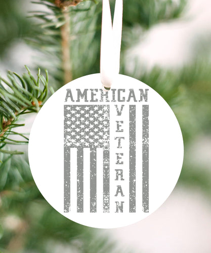 American Veteran Ornament