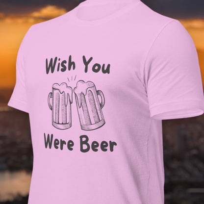 "Wish You Were Beer" T-Shirt - Weave Got Gifts - Unique Gifts You Won’t Find Anywhere Else!