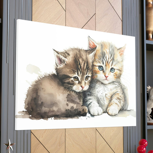 "Cuddling Kittens" Wall Art - Weave Got Gifts - Unique Gifts You Won’t Find Anywhere Else!