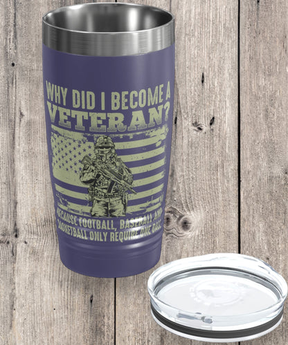 "American Veteran" Tumbler - Weave Got Gifts - Unique Gifts You Won’t Find Anywhere Else!