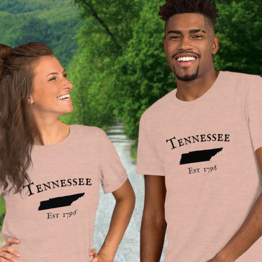 "Tennessee Established In 1796" T-Shirt - Weave Got Gifts - Unique Gifts You Won’t Find Anywhere Else!