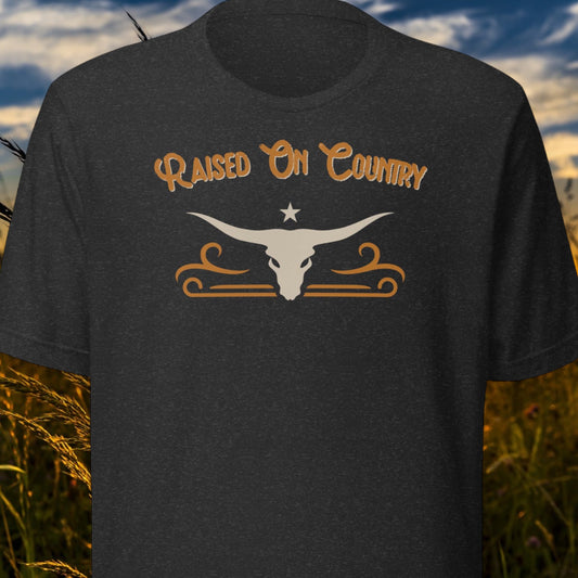 "Raised On Country" Men's T-Shirt - Weave Got Gifts - Unique Gifts You Won’t Find Anywhere Else!