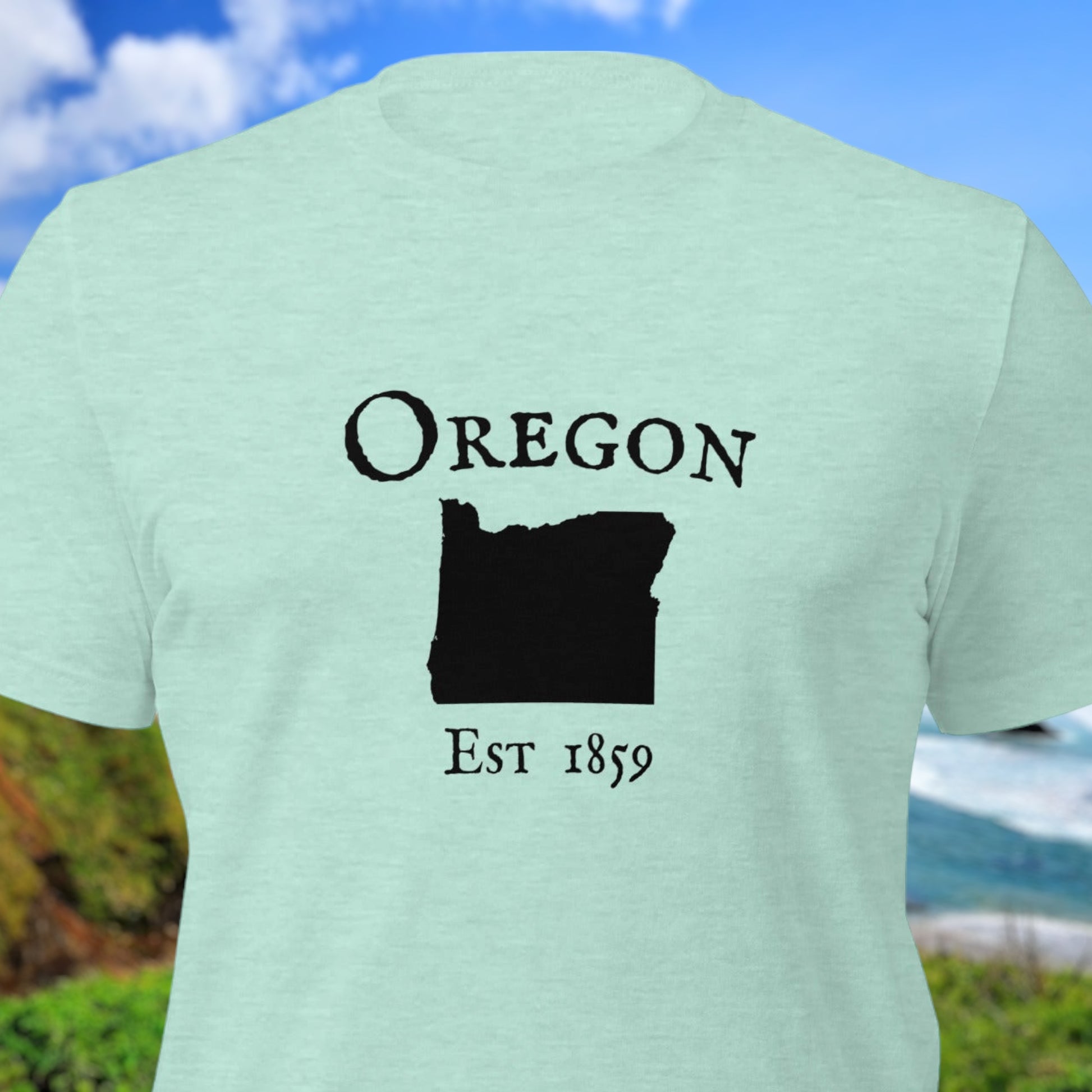 "Oregon Established In 1859" T-Shirt - Weave Got Gifts - Unique Gifts You Won’t Find Anywhere Else!